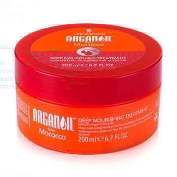 Поживна маска для волосся Lee Stafford Argan Oil from Morocco Deep Nourishing Treatment з аргановою олією, 200 мл
