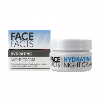 Нічний крем для обличчя Face Facts Hydrating Night Cream, 50 мл