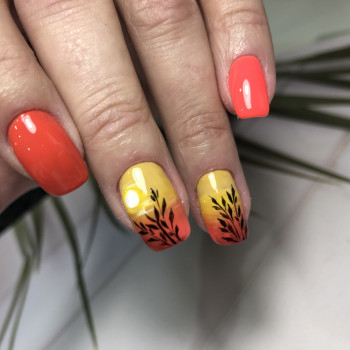 Ручний розпис
                    Нігтьова студія Sfera of Beauty Київ