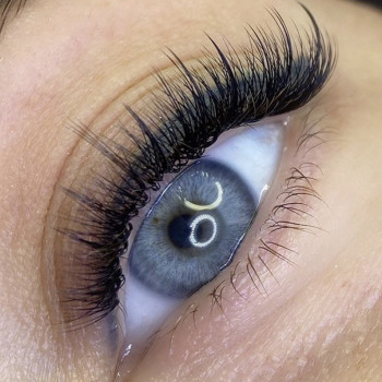 Наращення вій.Лучики