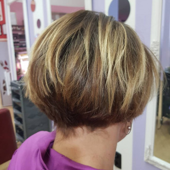 После процедуры + стрижка, фото - Ногтевая студия Slava ODINET studio