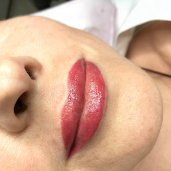 Перманентный макияж губ, акварельные губы
                    Мастер перманентного макияжа Анастасия Киев