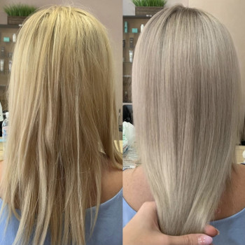 Блондирование волос
                    Парикмахер Любовь Одесса