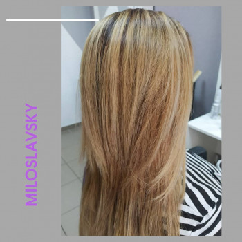 Окрашивание волос в салоне красоты MiloslavSky