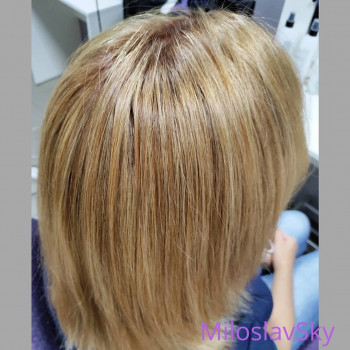 Окрашивание волос в салоне красоты MiloslavSky