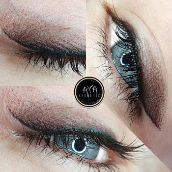 Теневая растушевка век