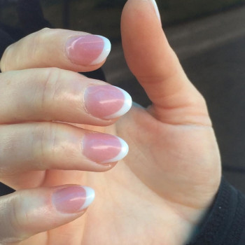 Нарощення,викладний френч