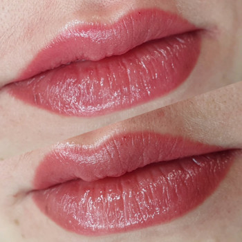 Акварельні губи, перманентний макіяж губ
                    Мастер перманентного макияжа Наталия Ивановна Киев