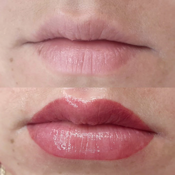 Акварельні губи, перманентний макіяж губ
                    Мастер перманентного макияжа Наталия Ивановна Киев