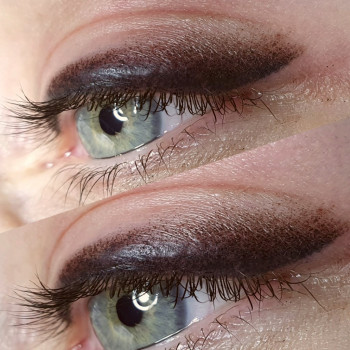 Перманентний макіяж стрілок, стрілка з розтушовкою
                    Майстер перманентного макіяжу Наталия Ивановна Київ