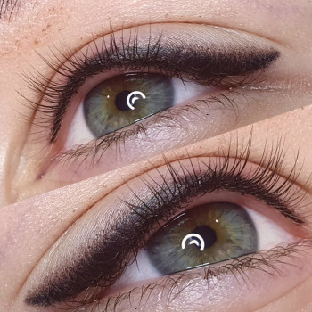 Перманентний макіяж стрілок, стрілка з розтушовкою
                    Майстер перманентного макіяжу Наталия Ивановна Київ