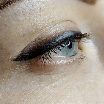 Перманентний макіяж стрілок, стрілка з розтушовкою
                    Майстер перманентного макіяжу Наталия Ивановна Київ