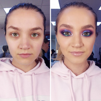 Цветной макияж | Colour Makeup