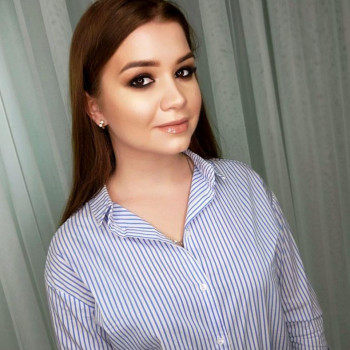 коричневый смоки с блестками