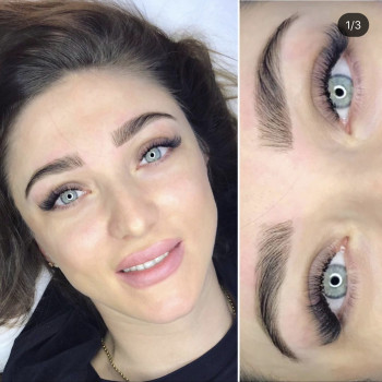 Наращивание ресниц 3-4D