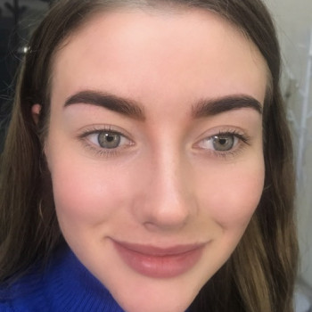 Оформление бровок краской