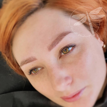 Пудрове напилення брів
                    Студия татуажа Perfect Makeup Хмельницкий