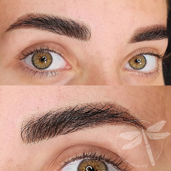 Пудрове напилення брів
                    Студия татуажа Perfect Makeup Хмельницкий