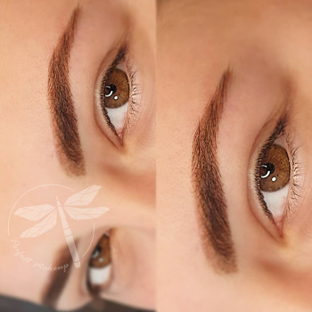 Пудрове напилення брів
                    Студия татуажа Perfect Makeup Хмельницкий