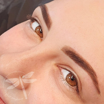 Пудрове напилення брів
                    Студия татуажа Perfect Makeup Хмельницкий