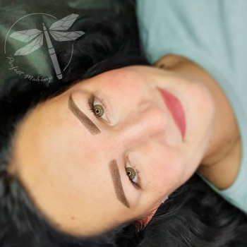 Пудрове напилення брів
                    Студия татуажа Perfect Makeup Хмельницкий