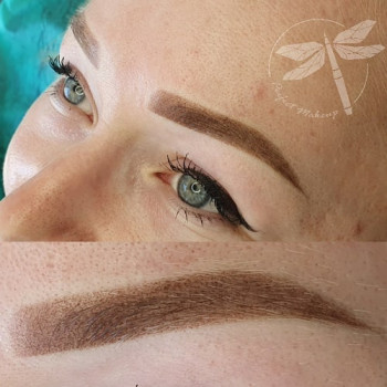 Пудрове напилення брів
                    Студия татуажа Perfect Makeup Хмельницкий