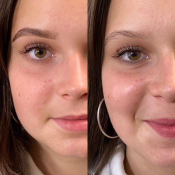 коррекция и окрашивание бровей