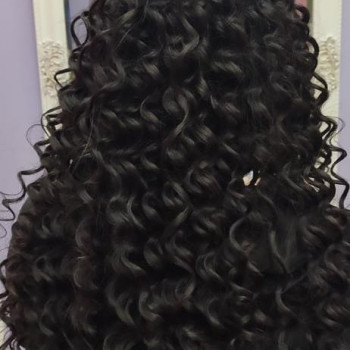 Укладка волос на длинные волосы локоны, фото - Ногтевая студия Slava ODINET studio