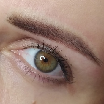 Перманентный макияж бровей