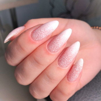 Омбре аерографом