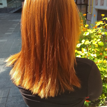 Окрашивание волос