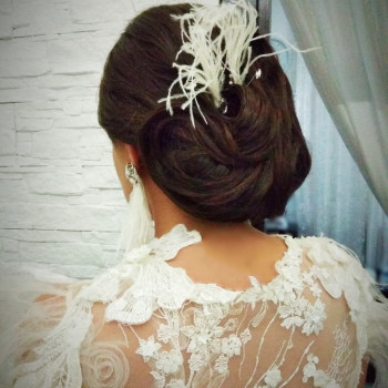 Причёска невесты