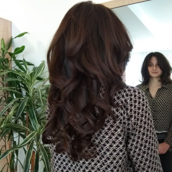 Укладка волос на Браш