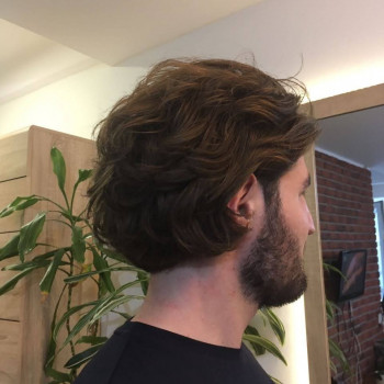 Стрижка мужская, оформление бороды
Чек500
Время 1,5часа