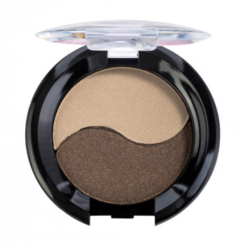 Тіні для повік Quiz Cosmetics Color Focus Eyeshadow 2-кольорові, тон 210, 2.8 г
