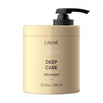 Відновлювальна маска для пошкодженого волосся та сухого волосся Lakme Teknia Deep Care Treatment, 1 л