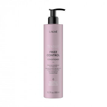 Дисциплінувальний кондиціонер Lakme Teknia Frizz Control Conditioner для неслухняного або хвилястого волосся, 300 мл