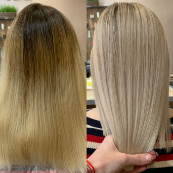 Окрашивание волос
                    Перукар Любовь Одеса