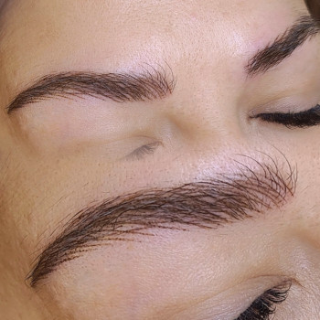 Татуаж брів перманентний макіяж, фото - Студія татуажу ABBA