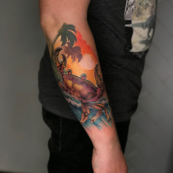 Тату цветные, фото - Тату салон Smith&Tailor