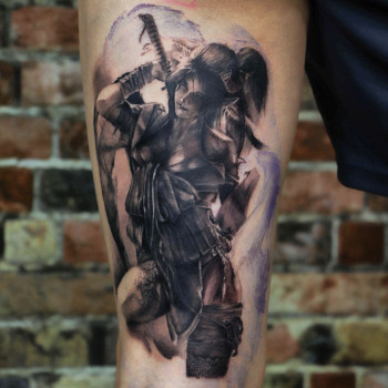 Художественная татуировка Киев
                    Тату салон Der Igel Tattoo Киев