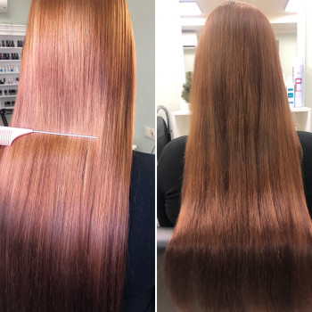 Нанопластика волос
                    Парикмахер Римма Харьков