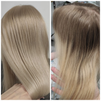 Окрашивание в блонд
                    Перукар-колорист Алла Харків