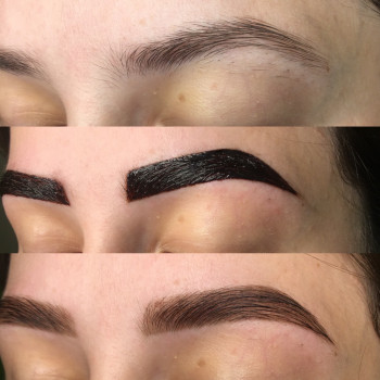 Корекція форми брів, фарбування (beauty zone)