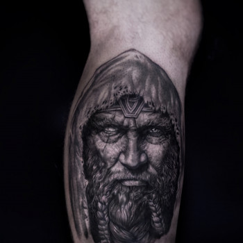 Тату монах, фото - Тату мастер Александр Суворов