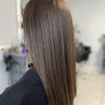 окрашивание в тон ( затемнение)