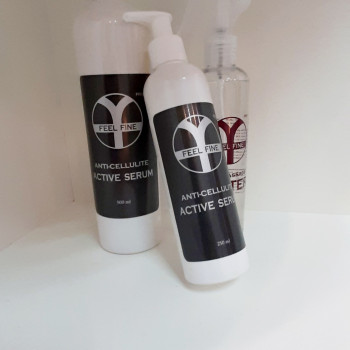 Антицеллюлитная сыворотка. Гелевая текстура. Подходит для ва