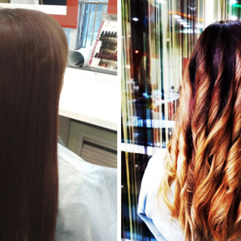 Окрашивание омбре
                    Парикмахер Елена Харьков