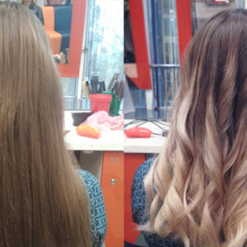 Окрашивание омбре
                    Парикмахер Елена Харьков