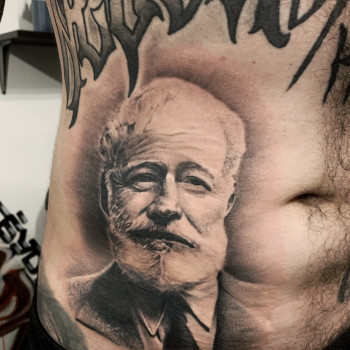 Тату портрет, фото - Тату майстер Руслан Стычинский